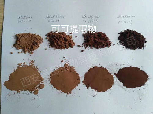 可可提取物、可可粉、可可堿